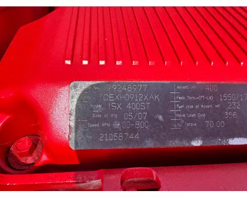 CUMMINS ISX Engine Assembly