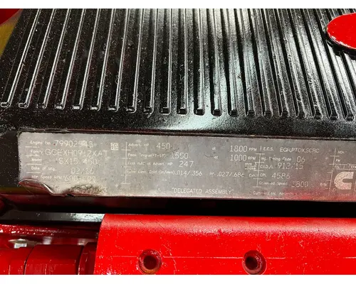 CUMMINS ISX Engine Assembly