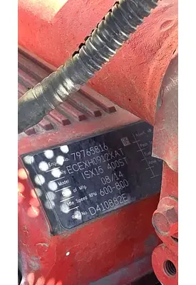 CUMMINS ISX Engine Assembly