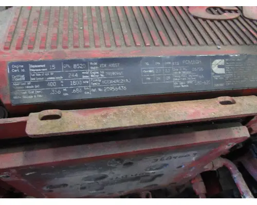 CUMMINS ISX Engine Assembly