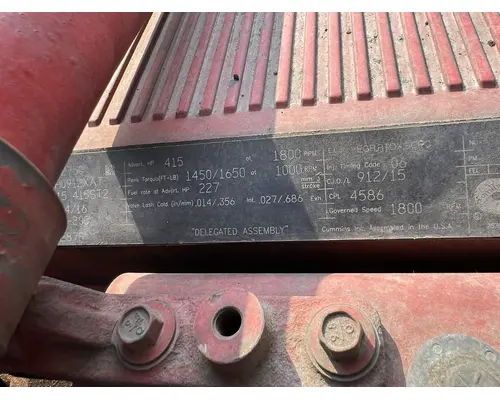 CUMMINS ISX Engine Assembly