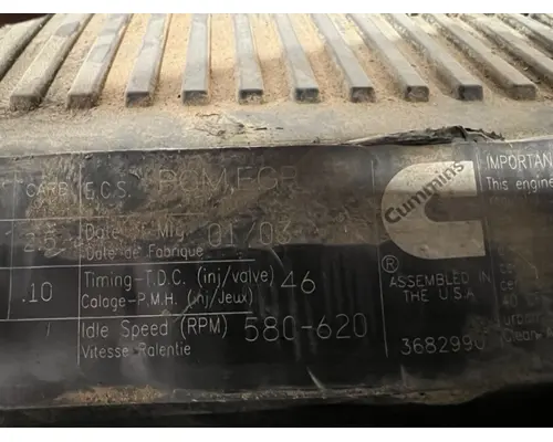 CUMMINS ISX Engine Assembly
