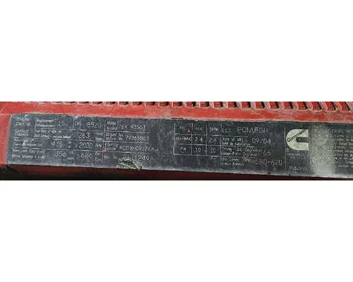 CUMMINS ISX Engine Assembly