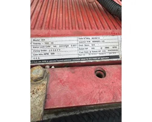 CUMMINS ISX Engine Assembly