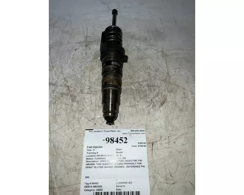 CUMMINS ISX Fuel Injector