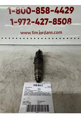 CUMMINS ISX Fuel Injector