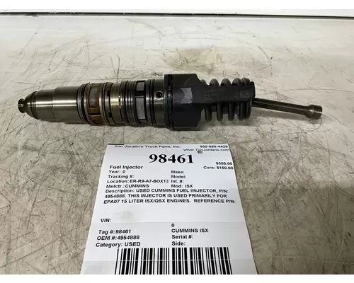 CUMMINS ISX Fuel Injector