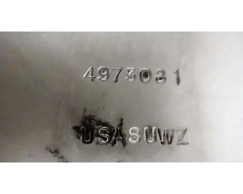 CUMMINS ISX Timing Cover