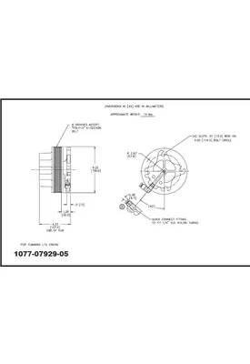 CUMMINS L10-Kysor_1077-07929-05 Fan Clutch