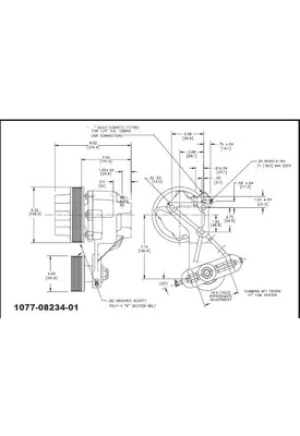 CUMMINS L10-Kysor_1077-08234-01 Fan Clutch