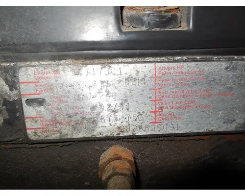 CUMMINS L10 Engine Assembly