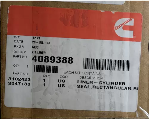 CUMMINS L10 Engine Reman Kit