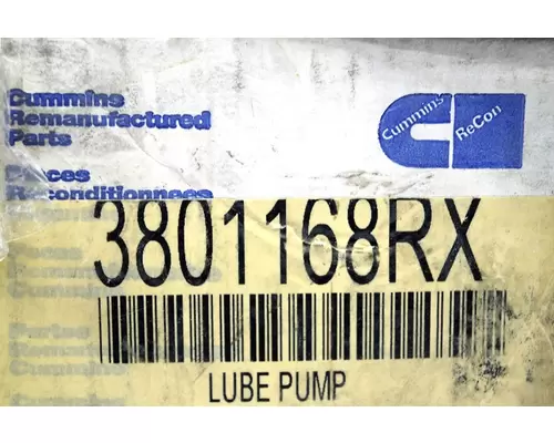 CUMMINS L10 Oil Pump