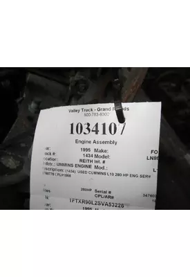 CUMMINS LN8000 Engine Assembly