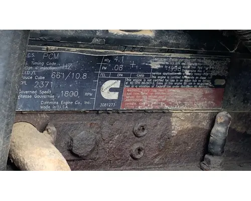 CUMMINS M11 CELECT+ Engine Assembly