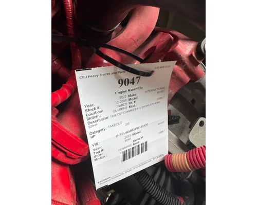 CUMMINS MV607 Engine Assembly