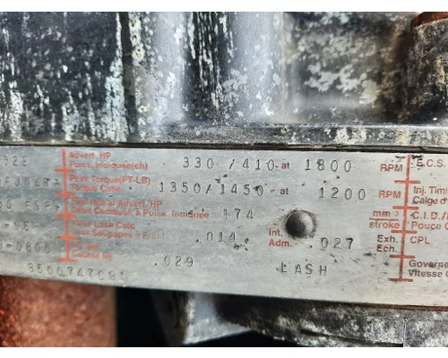 CUMMINS N14 CELECT+ 2027 ENGINE ASSEMBLY