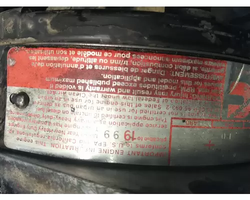 CUMMINS N14 CELECT+ 2592 ENGINE ASSEMBLY