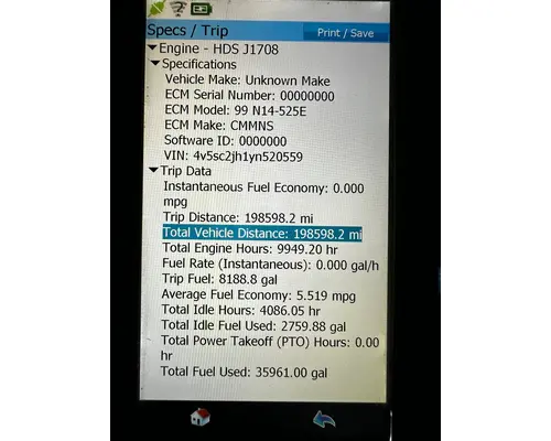 CUMMINS N14 CELECT+ Engine Assembly