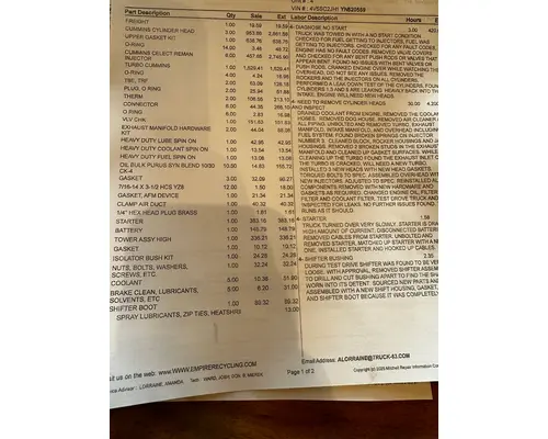 CUMMINS N14 CELECT+ Engine Assembly