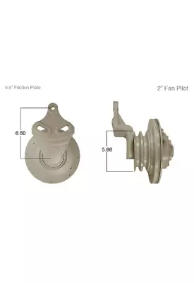 CUMMINS N14 CELECT   310-370 HP FAN CLUTCH/HUB ASSEMBLY