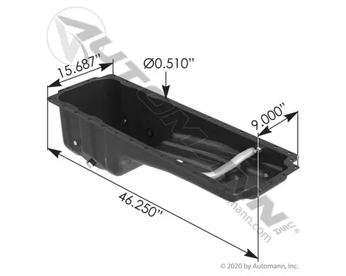 CUMMINS N14 CELECT 310-370 HP OIL PAN