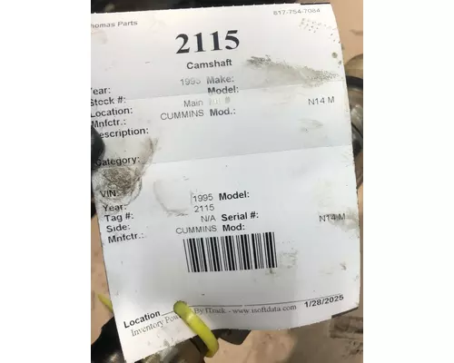 CUMMINS N14 M Camshaft