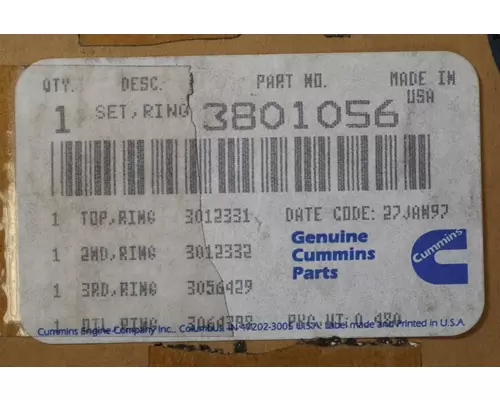CUMMINS NH/NT 855 Engine Reman Kit