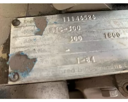 CUMMINS NTC-300 BIG CAM 3 Engine Assembly