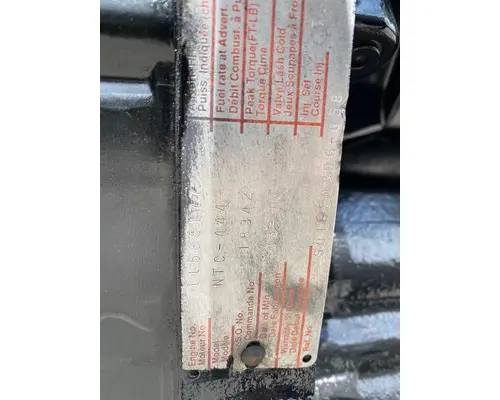 CUMMINS NTC-444 Engine Assembly