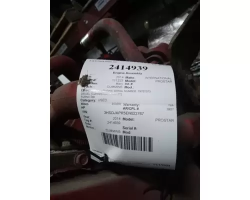 CUMMINS Prostar Engine Assembly