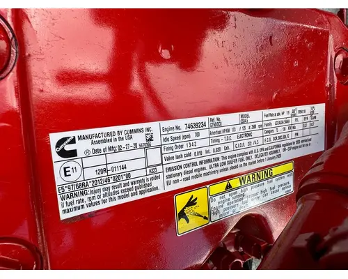 CUMMINS QSB 4.5 Engine Assembly