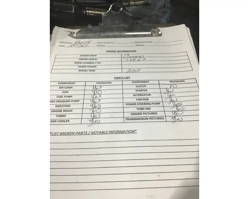 CUMMINS QSB 6.7 Engine Assembly