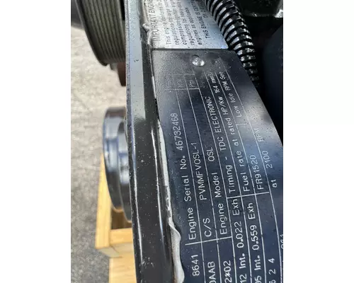 CUMMINS QSL9 Engine Assembly