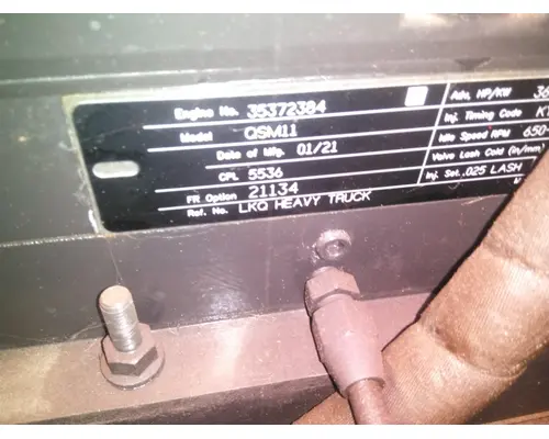 CUMMINS QSM 5536 ENGINE ASSEMBLY