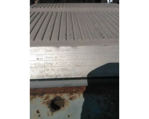 CUMMINS QSX15 8587 ENGINE ASSEMBLY