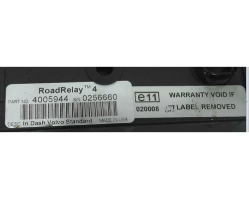 CUMMINS ROADRELAY 4 ELECTRICAL COMPONENT