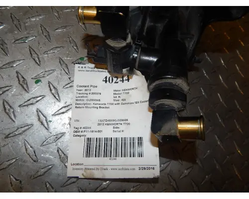 CUMMINS T700 944 VALVES