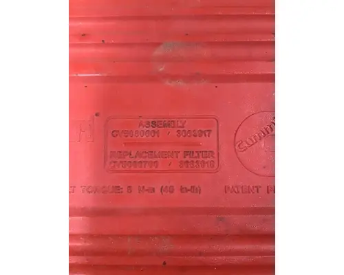 CUMMINS T800 Crankcase Breather