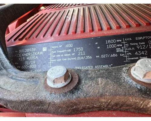CUMMINS X-15 Engine Assembly