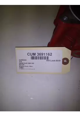 CUMMINS X-15 Engine Parts, Misc.