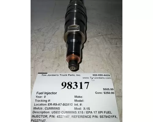 CUMMINS X-15 Fuel Injector