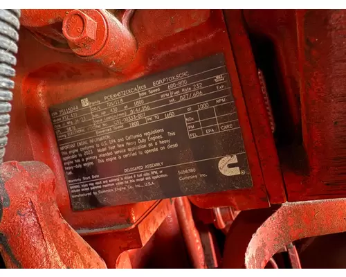 CUMMINS X12 Engine Assembly