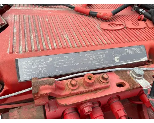 CUMMINS X15 400SA Engine Assembly