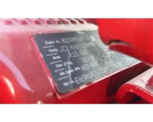 CUMMINS X15 4342 ENGINE ASSEMBLY