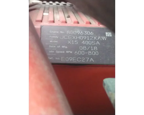 CUMMINS X15 4342 ENGINE ASSEMBLY