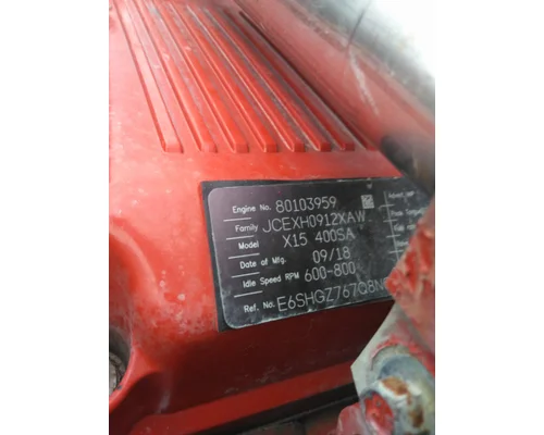 CUMMINS X15 4342 ENGINE ASSEMBLY