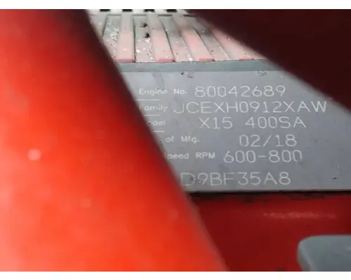 CUMMINS X15 4342 ENGINE ASSEMBLY