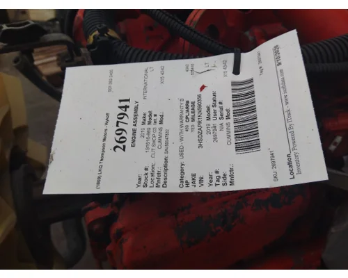 CUMMINS X15 4342 ENGINE ASSEMBLY