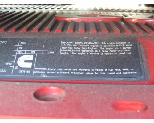 CUMMINS X15 4342 ENGINE ASSEMBLY